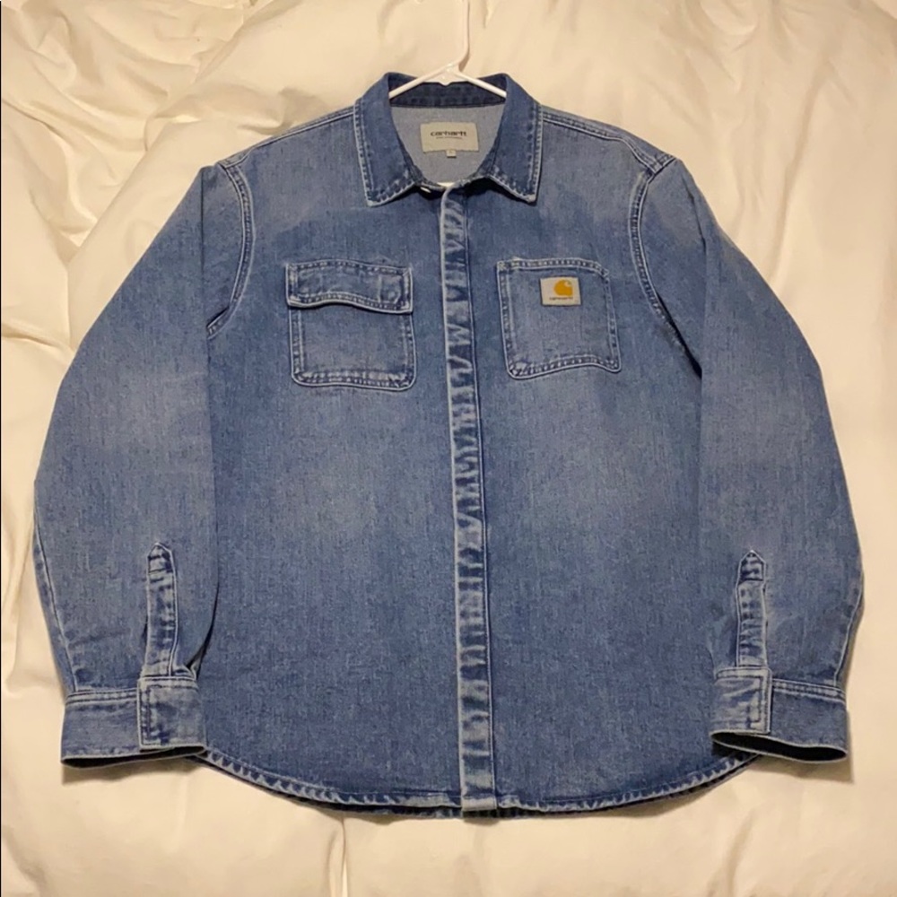 BRAND NEW Carhartt WIP Denim Shirt Jacket size L